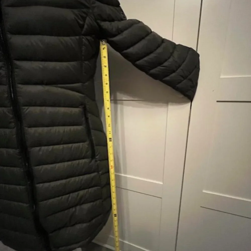 Michael Kors Knee Length Light Weight Puffer Coat - Picture 6 of 9